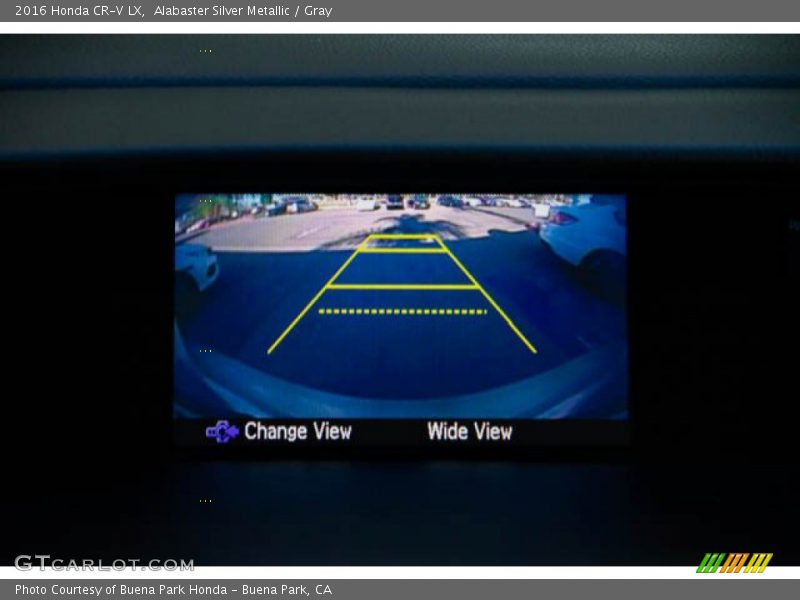 Alabaster Silver Metallic / Gray 2016 Honda CR-V LX