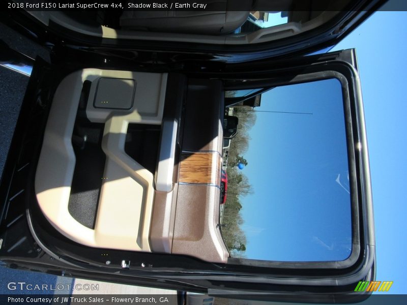 Shadow Black / Earth Gray 2018 Ford F150 Lariat SuperCrew 4x4