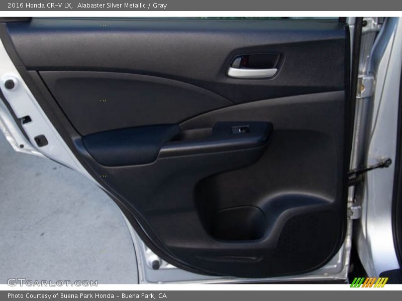 Alabaster Silver Metallic / Gray 2016 Honda CR-V LX