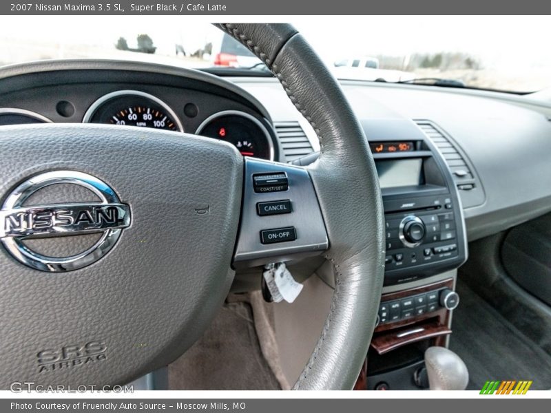 Super Black / Cafe Latte 2007 Nissan Maxima 3.5 SL