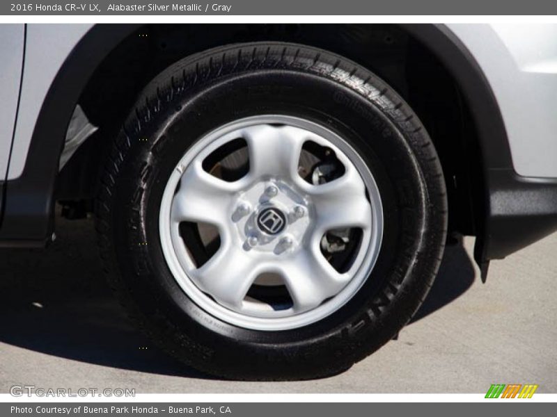 Alabaster Silver Metallic / Gray 2016 Honda CR-V LX