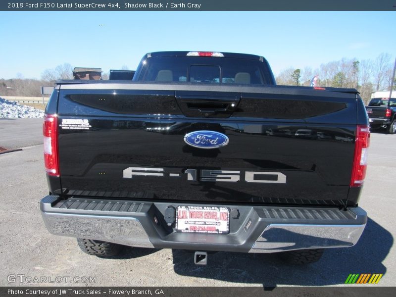 Shadow Black / Earth Gray 2018 Ford F150 Lariat SuperCrew 4x4