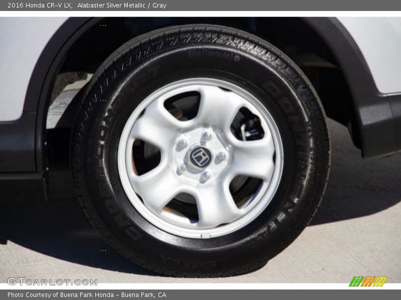 Alabaster Silver Metallic / Gray 2016 Honda CR-V LX