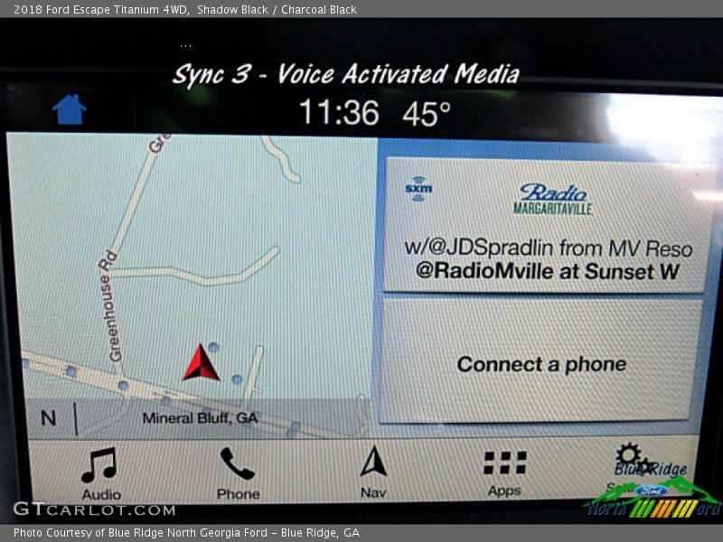 Shadow Black / Charcoal Black 2018 Ford Escape Titanium 4WD