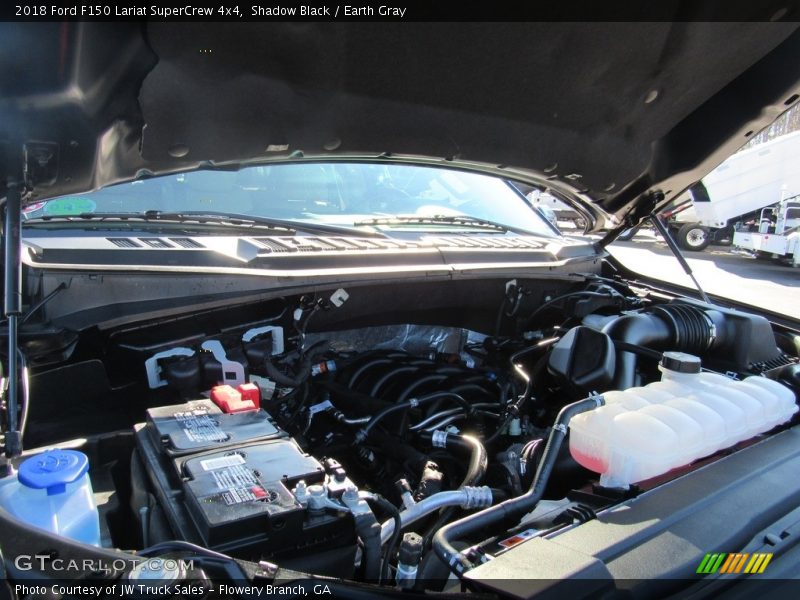 Shadow Black / Earth Gray 2018 Ford F150 Lariat SuperCrew 4x4