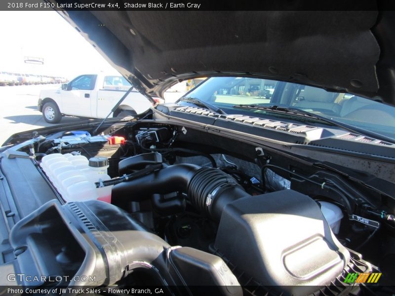 Shadow Black / Earth Gray 2018 Ford F150 Lariat SuperCrew 4x4