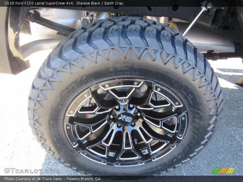Shadow Black / Earth Gray 2018 Ford F150 Lariat SuperCrew 4x4