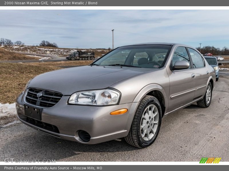 Sterling Mist Metallic / Blond 2000 Nissan Maxima GXE