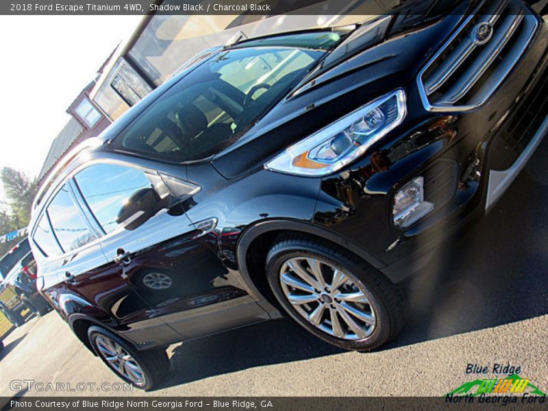 Shadow Black / Charcoal Black 2018 Ford Escape Titanium 4WD