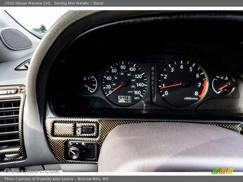 Sterling Mist Metallic / Blond 2000 Nissan Maxima GXE