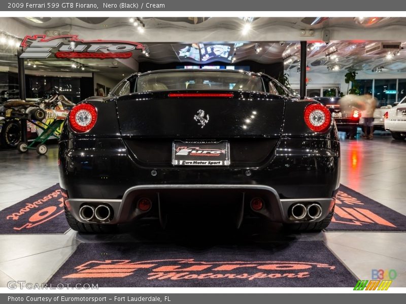 Nero (Black) / Cream 2009 Ferrari 599 GTB Fiorano