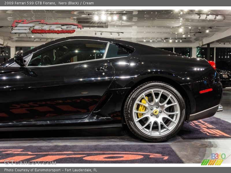 Nero (Black) / Cream 2009 Ferrari 599 GTB Fiorano