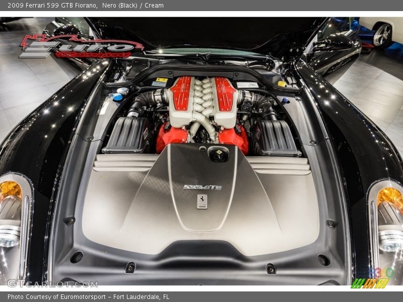 Nero (Black) / Cream 2009 Ferrari 599 GTB Fiorano