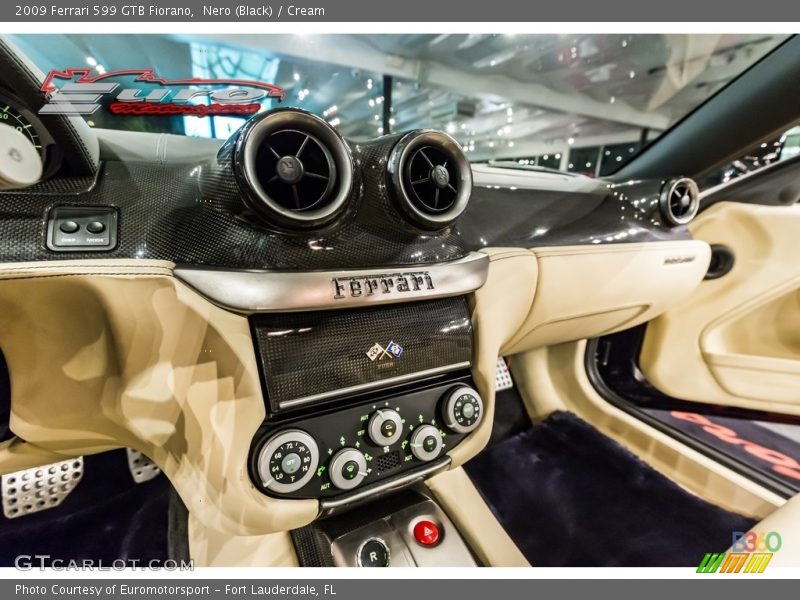 Nero (Black) / Cream 2009 Ferrari 599 GTB Fiorano