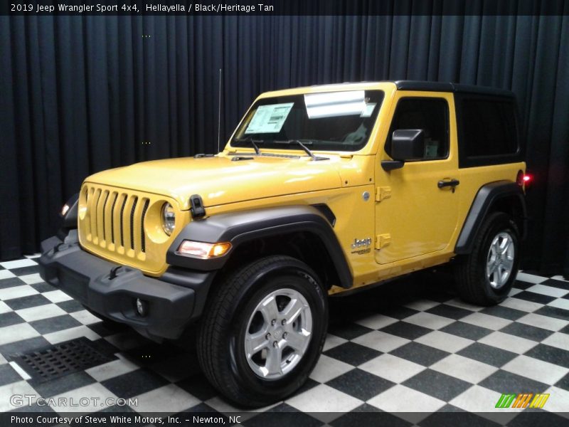Hellayella / Black/Heritage Tan 2019 Jeep Wrangler Sport 4x4