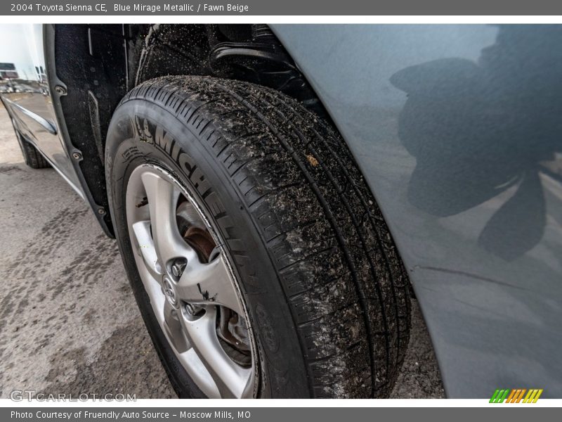 Blue Mirage Metallic / Fawn Beige 2004 Toyota Sienna CE