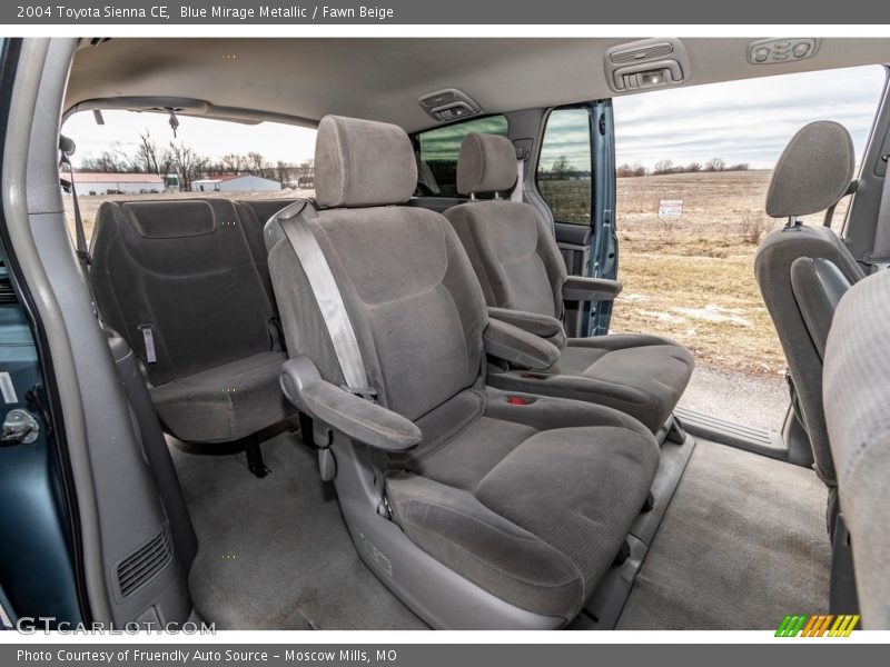 Blue Mirage Metallic / Fawn Beige 2004 Toyota Sienna CE