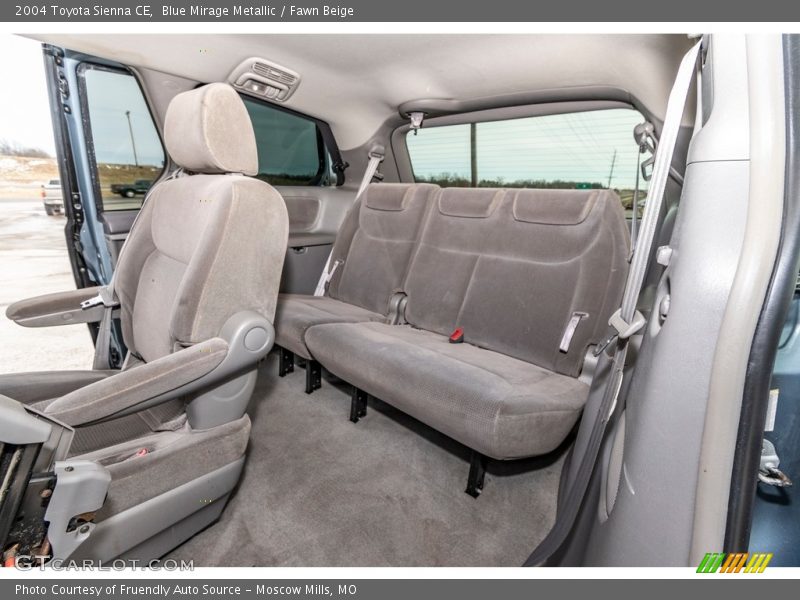 Blue Mirage Metallic / Fawn Beige 2004 Toyota Sienna CE