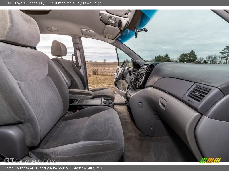 Blue Mirage Metallic / Fawn Beige 2004 Toyota Sienna CE