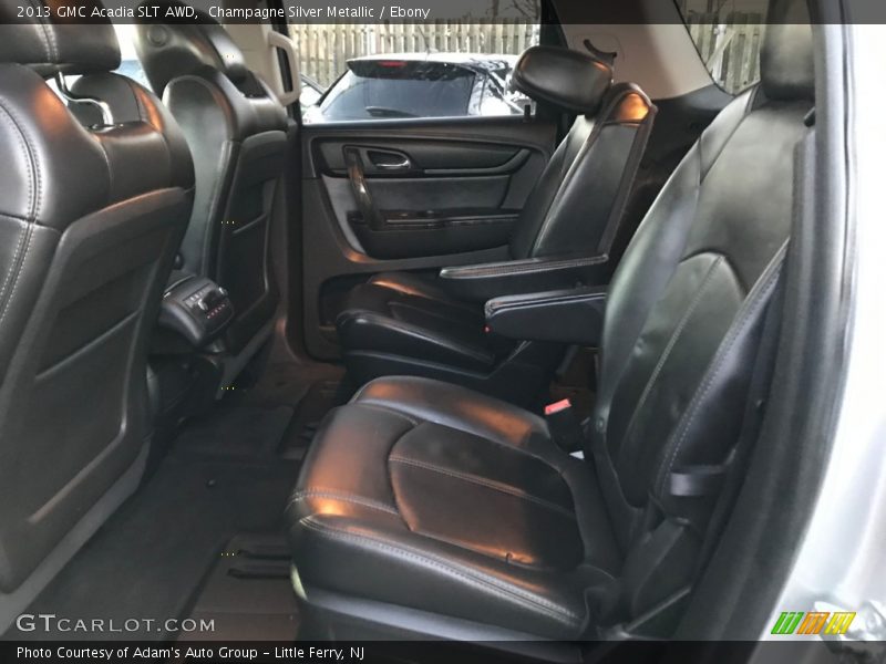 Champagne Silver Metallic / Ebony 2013 GMC Acadia SLT AWD