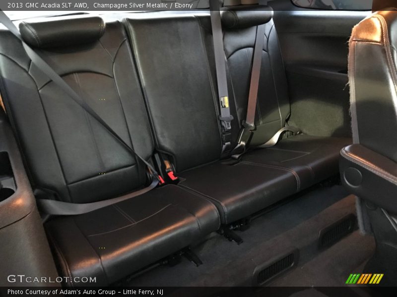Champagne Silver Metallic / Ebony 2013 GMC Acadia SLT AWD