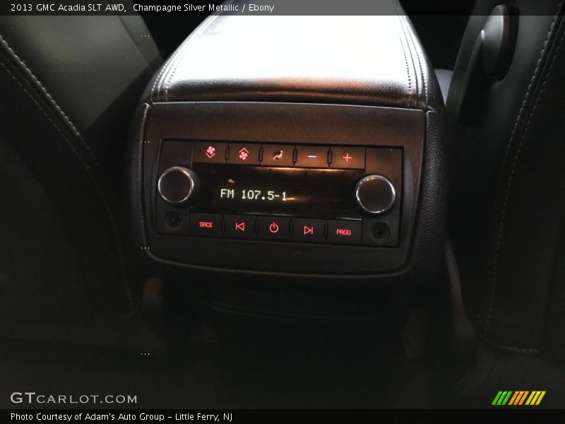 Champagne Silver Metallic / Ebony 2013 GMC Acadia SLT AWD