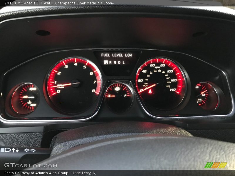 Champagne Silver Metallic / Ebony 2013 GMC Acadia SLT AWD