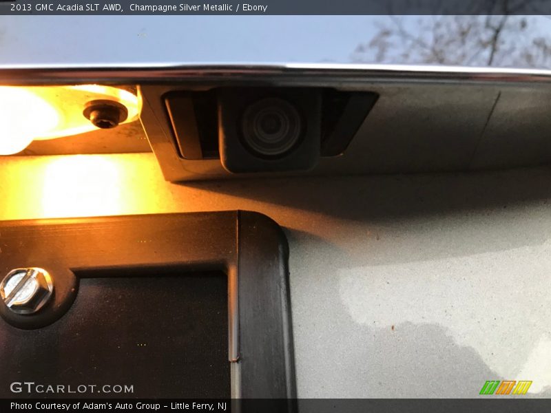 Champagne Silver Metallic / Ebony 2013 GMC Acadia SLT AWD