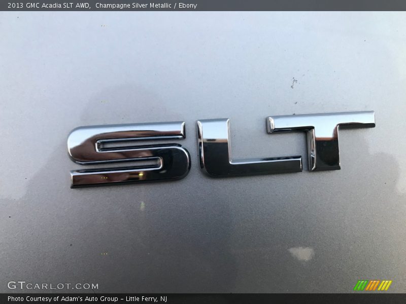 Champagne Silver Metallic / Ebony 2013 GMC Acadia SLT AWD