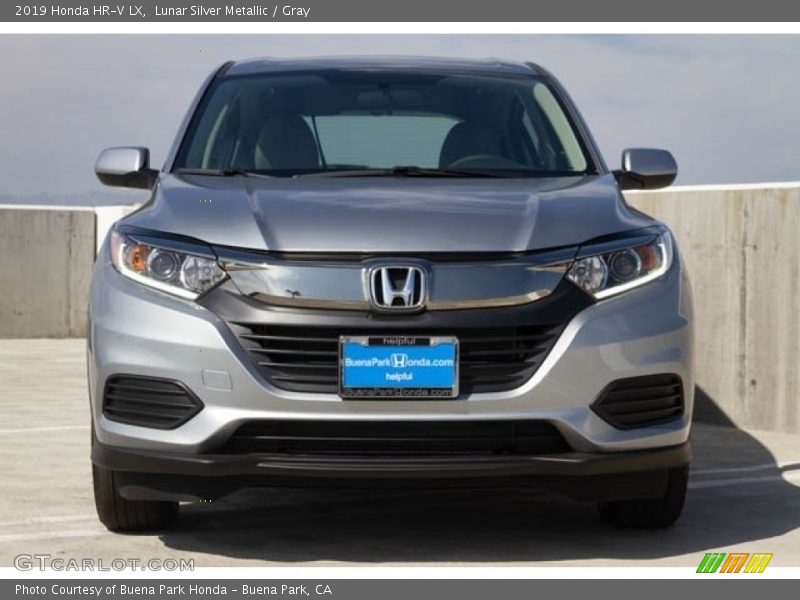 Lunar Silver Metallic / Gray 2019 Honda HR-V LX