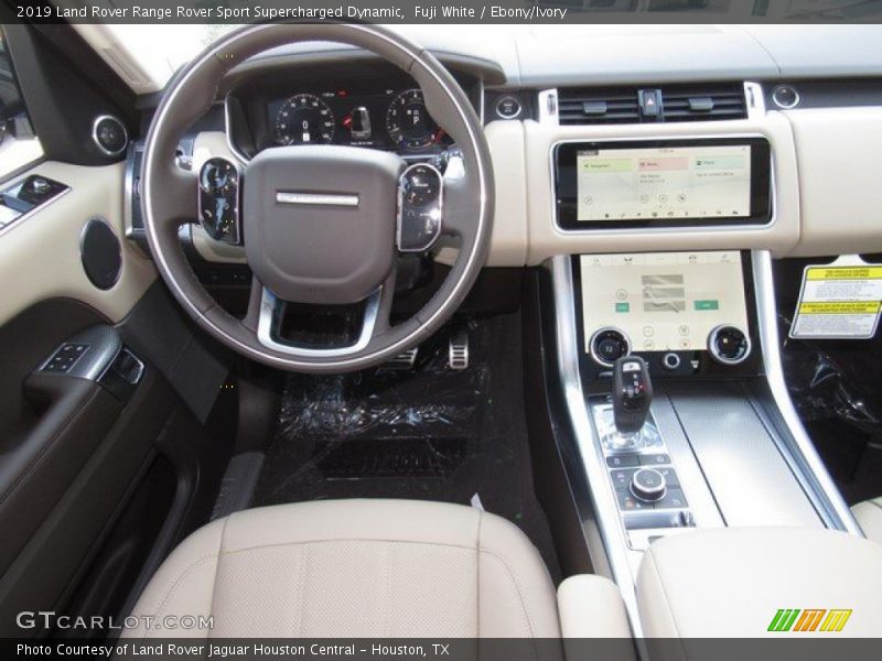 Fuji White / Ebony/Ivory 2019 Land Rover Range Rover Sport Supercharged Dynamic