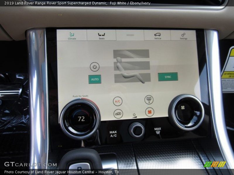Fuji White / Ebony/Ivory 2019 Land Rover Range Rover Sport Supercharged Dynamic