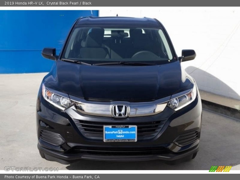 Crystal Black Pearl / Black 2019 Honda HR-V LX