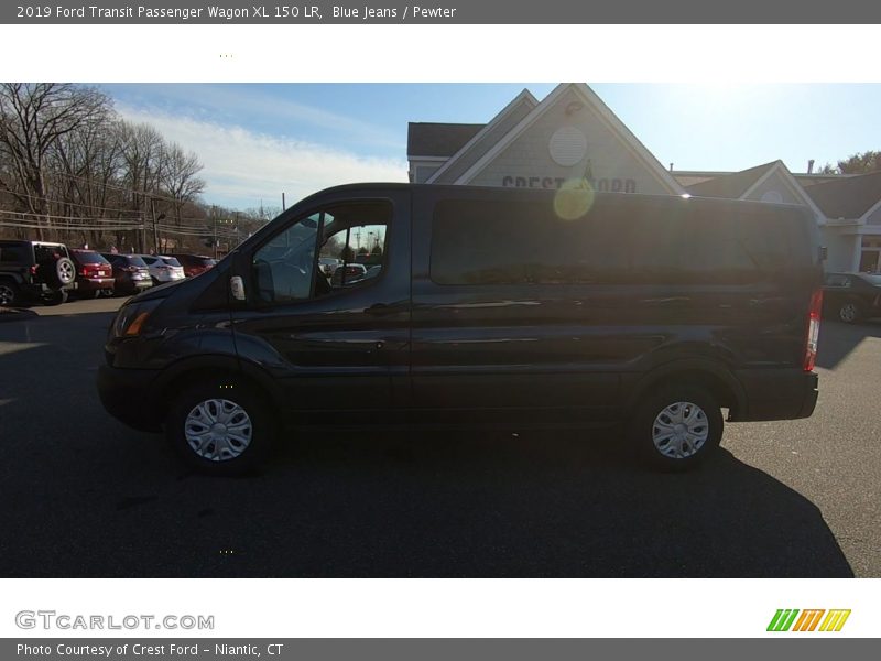 Blue Jeans / Pewter 2019 Ford Transit Passenger Wagon XL 150 LR