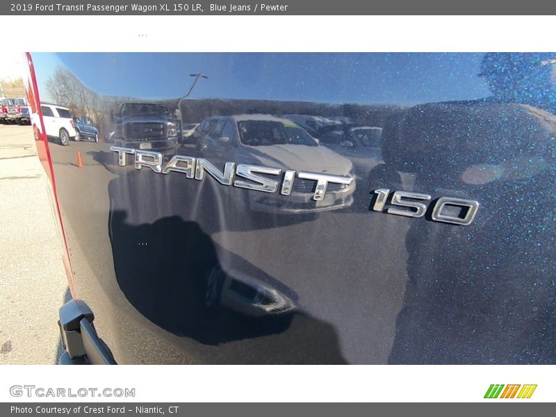 Blue Jeans / Pewter 2019 Ford Transit Passenger Wagon XL 150 LR
