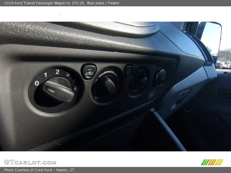 Blue Jeans / Pewter 2019 Ford Transit Passenger Wagon XL 150 LR