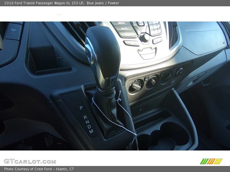 Blue Jeans / Pewter 2019 Ford Transit Passenger Wagon XL 150 LR