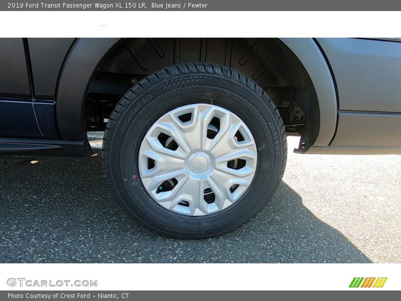Blue Jeans / Pewter 2019 Ford Transit Passenger Wagon XL 150 LR