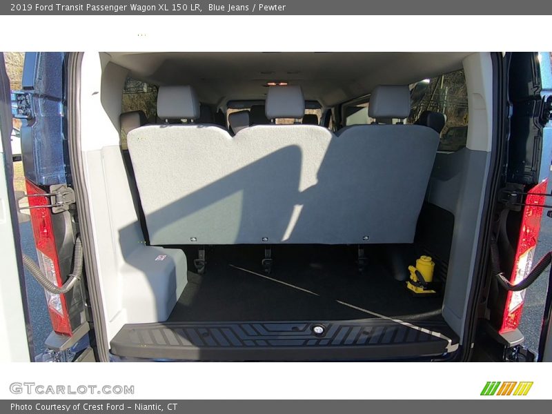 Blue Jeans / Pewter 2019 Ford Transit Passenger Wagon XL 150 LR