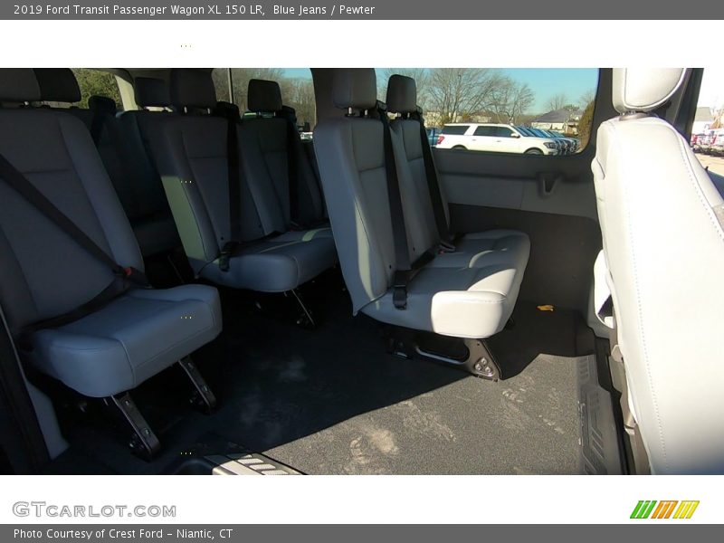 Blue Jeans / Pewter 2019 Ford Transit Passenger Wagon XL 150 LR