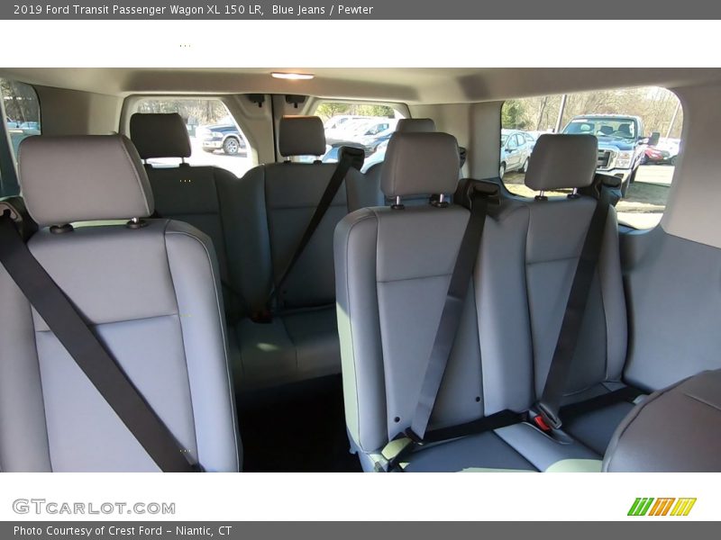 Blue Jeans / Pewter 2019 Ford Transit Passenger Wagon XL 150 LR