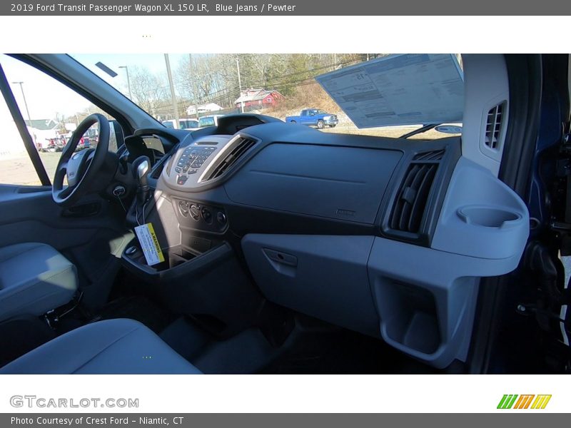 Blue Jeans / Pewter 2019 Ford Transit Passenger Wagon XL 150 LR
