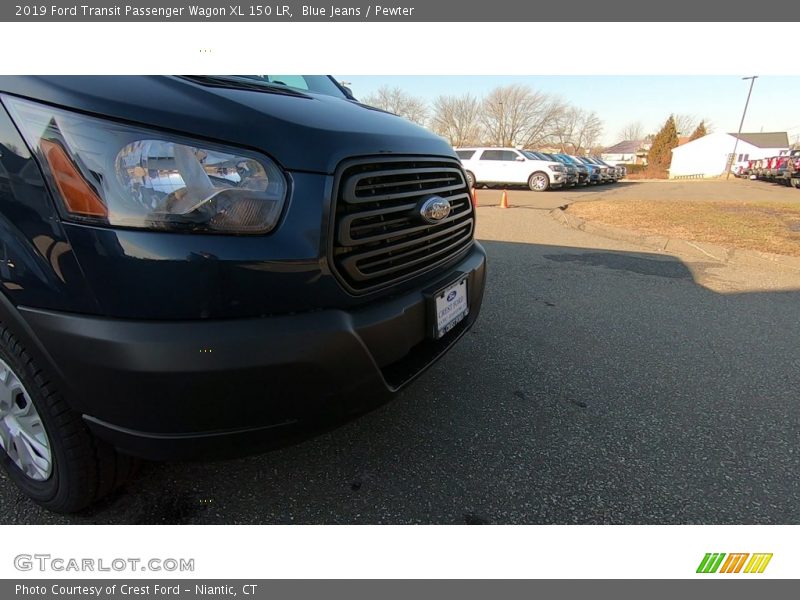 Blue Jeans / Pewter 2019 Ford Transit Passenger Wagon XL 150 LR