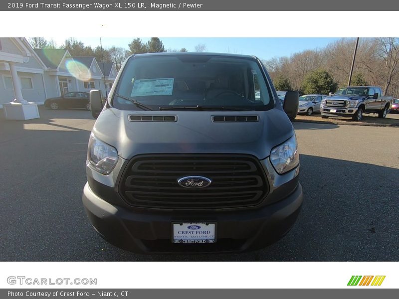 Magnetic / Pewter 2019 Ford Transit Passenger Wagon XL 150 LR
