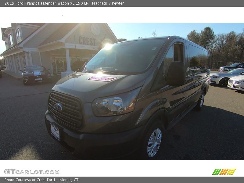 Magnetic / Pewter 2019 Ford Transit Passenger Wagon XL 150 LR