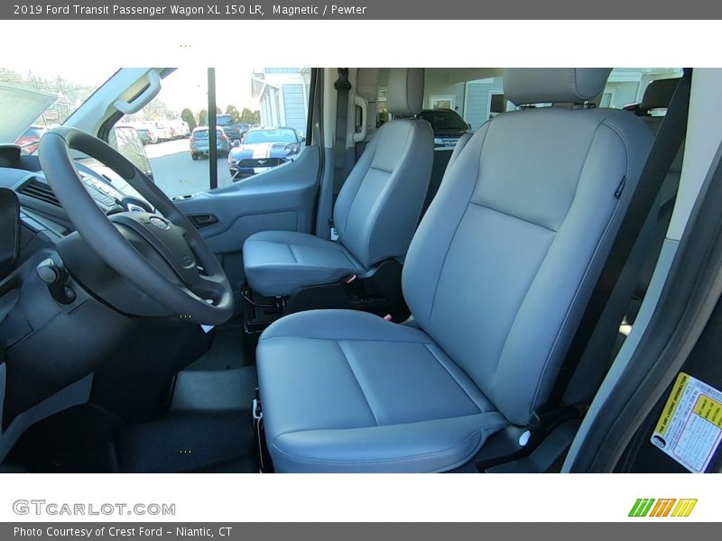 Front Seat of 2019 Transit Passenger Wagon XL 150 LR