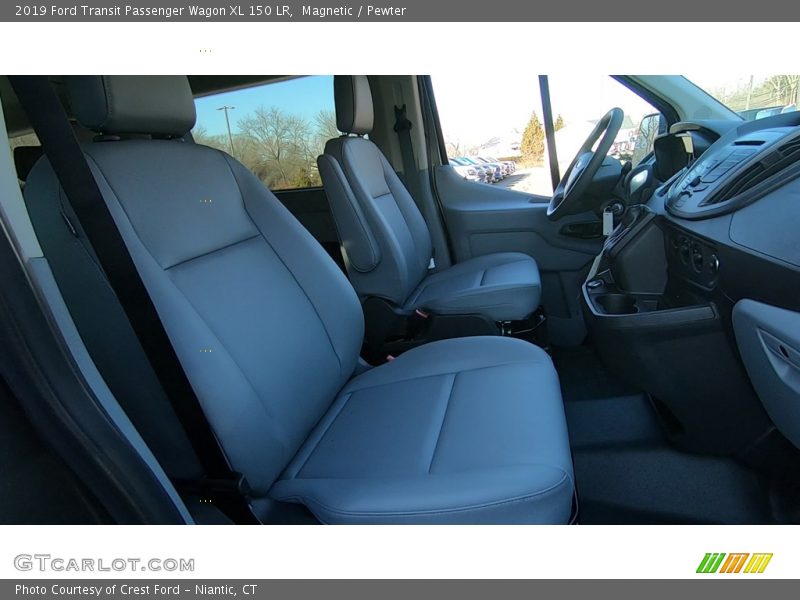 Front Seat of 2019 Transit Passenger Wagon XL 150 LR