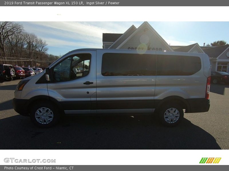 Ingot Silver / Pewter 2019 Ford Transit Passenger Wagon XL 150 LR