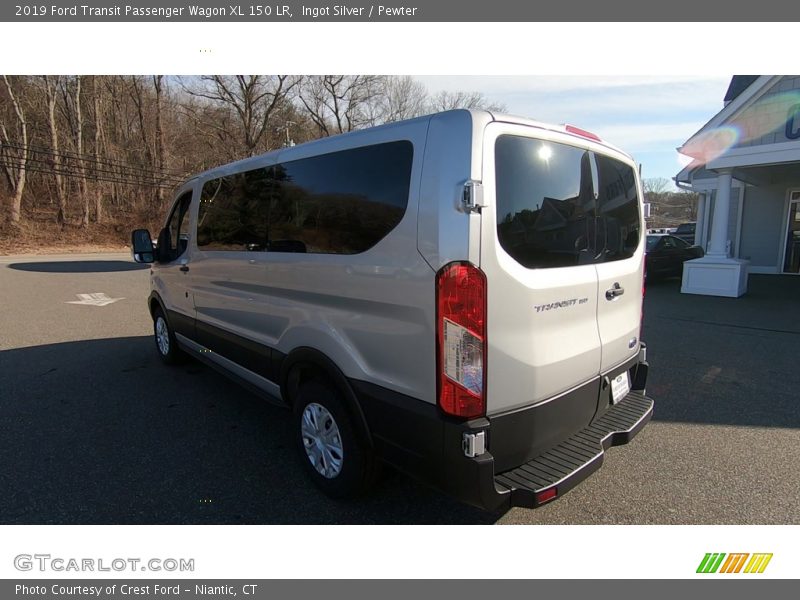 Ingot Silver / Pewter 2019 Ford Transit Passenger Wagon XL 150 LR