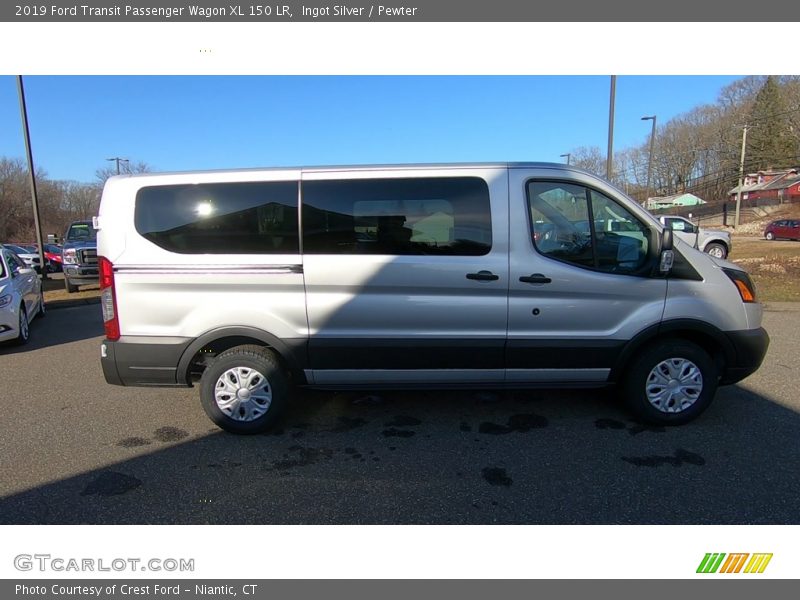 Ingot Silver / Pewter 2019 Ford Transit Passenger Wagon XL 150 LR